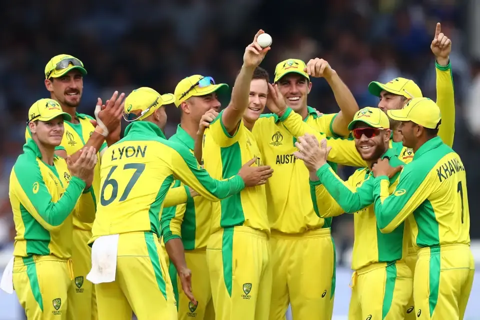Australia defeated England by 64 runs.