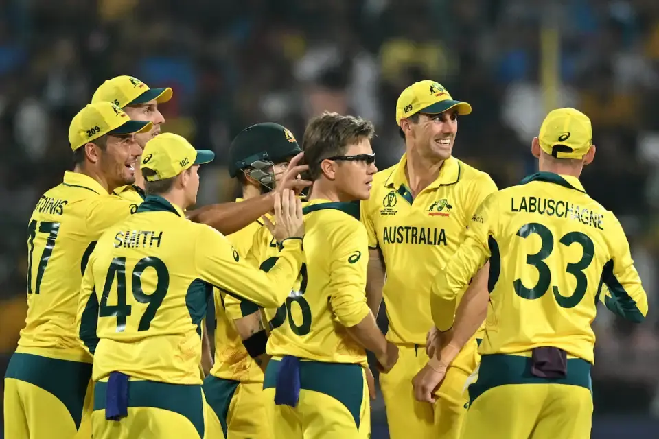 Australia defeats Pakistan by 62 runs.