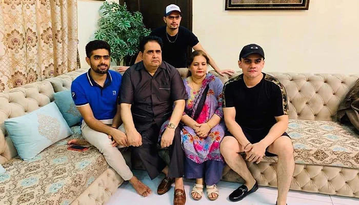 Babar Azam in a Wholesome Moment With The Family.