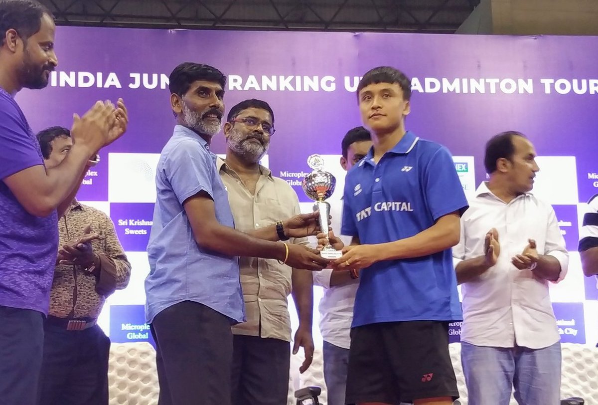All India Junior Ranking Badminton | Maisnam Meiraba bags U-19 boys’ singles trophy