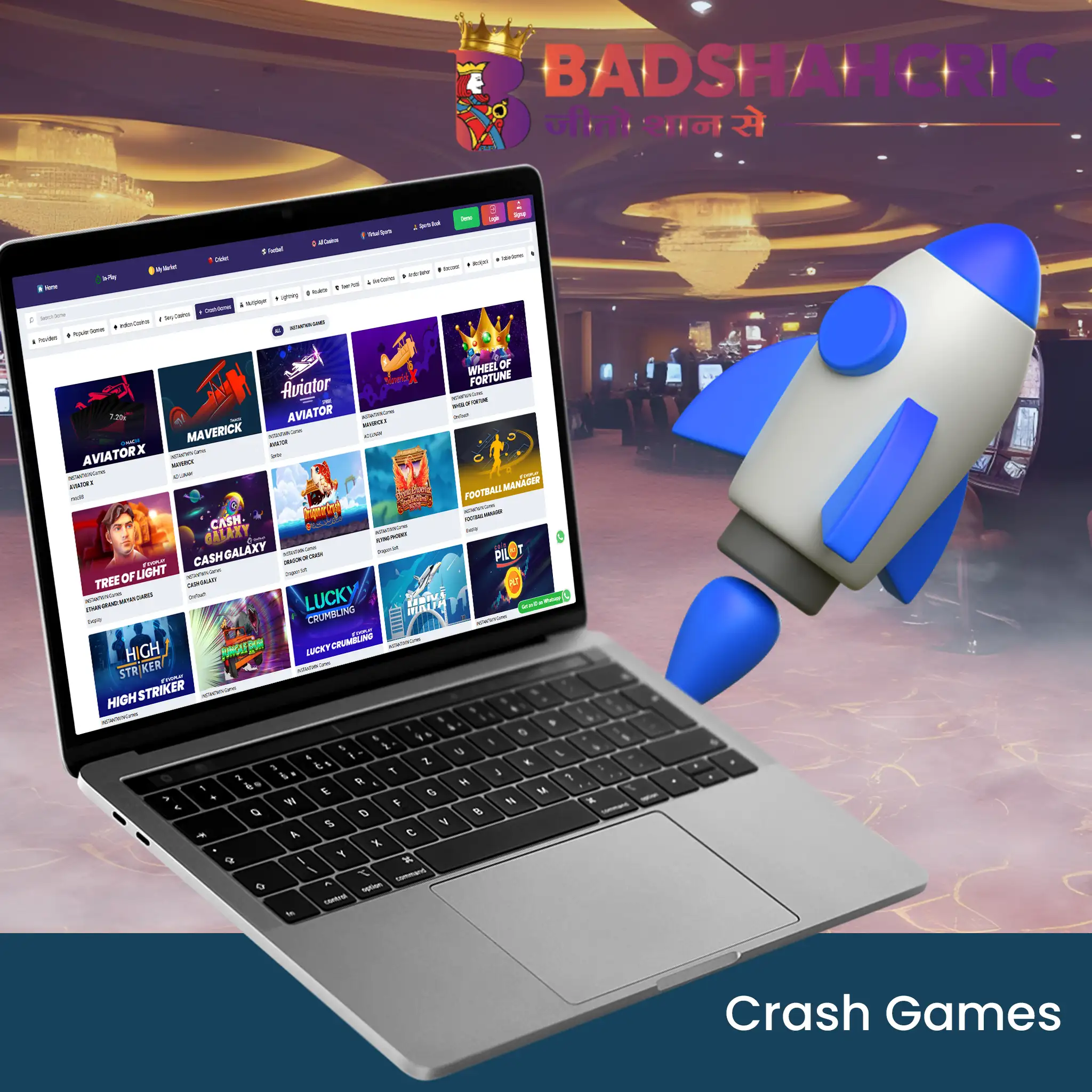 Crash Games.