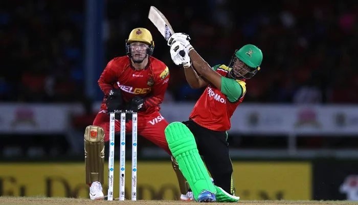 Barbados Royals vs Guyana Amazon Warriors Match in CPL 2023 season.