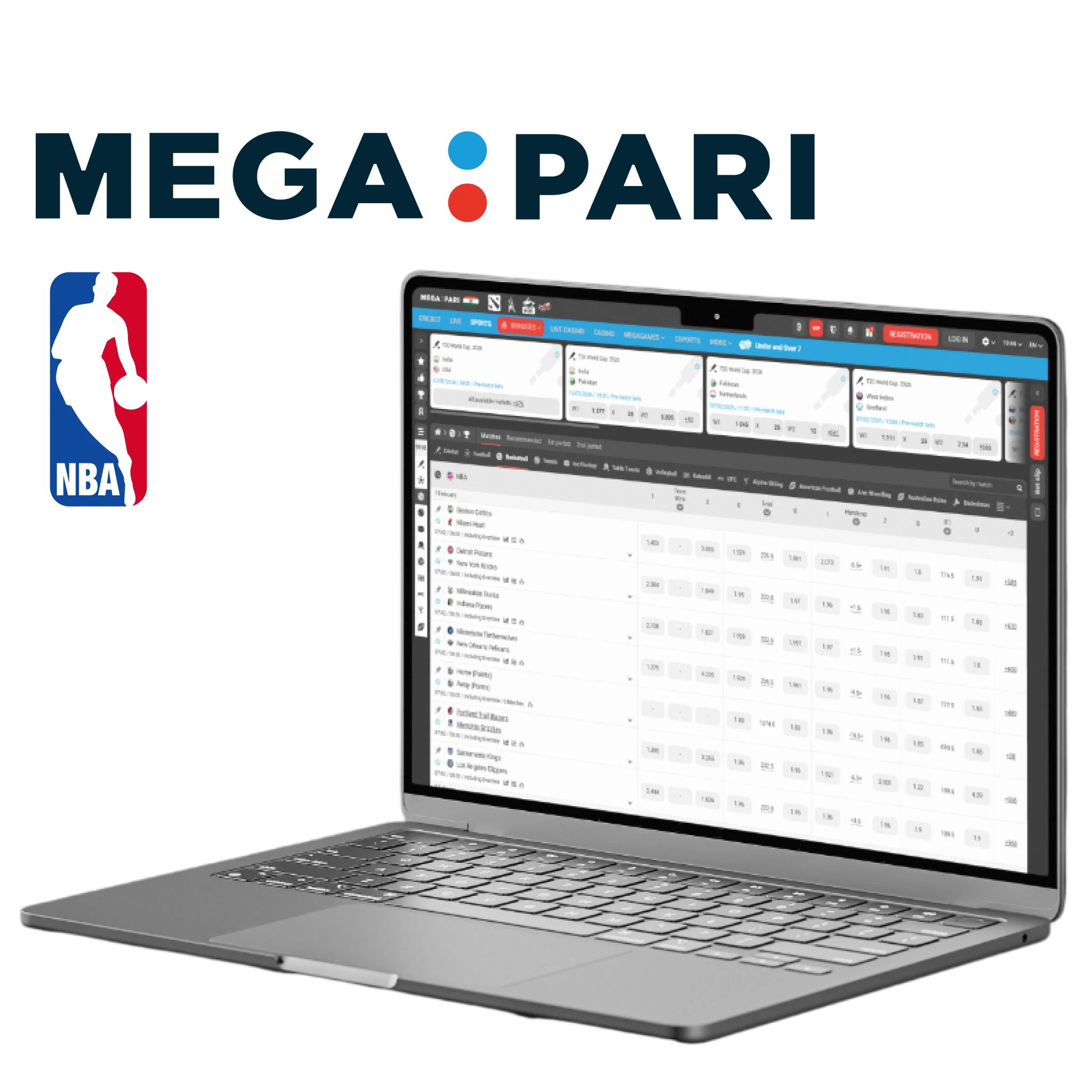 MegaPari - Best Odds Betting Site.