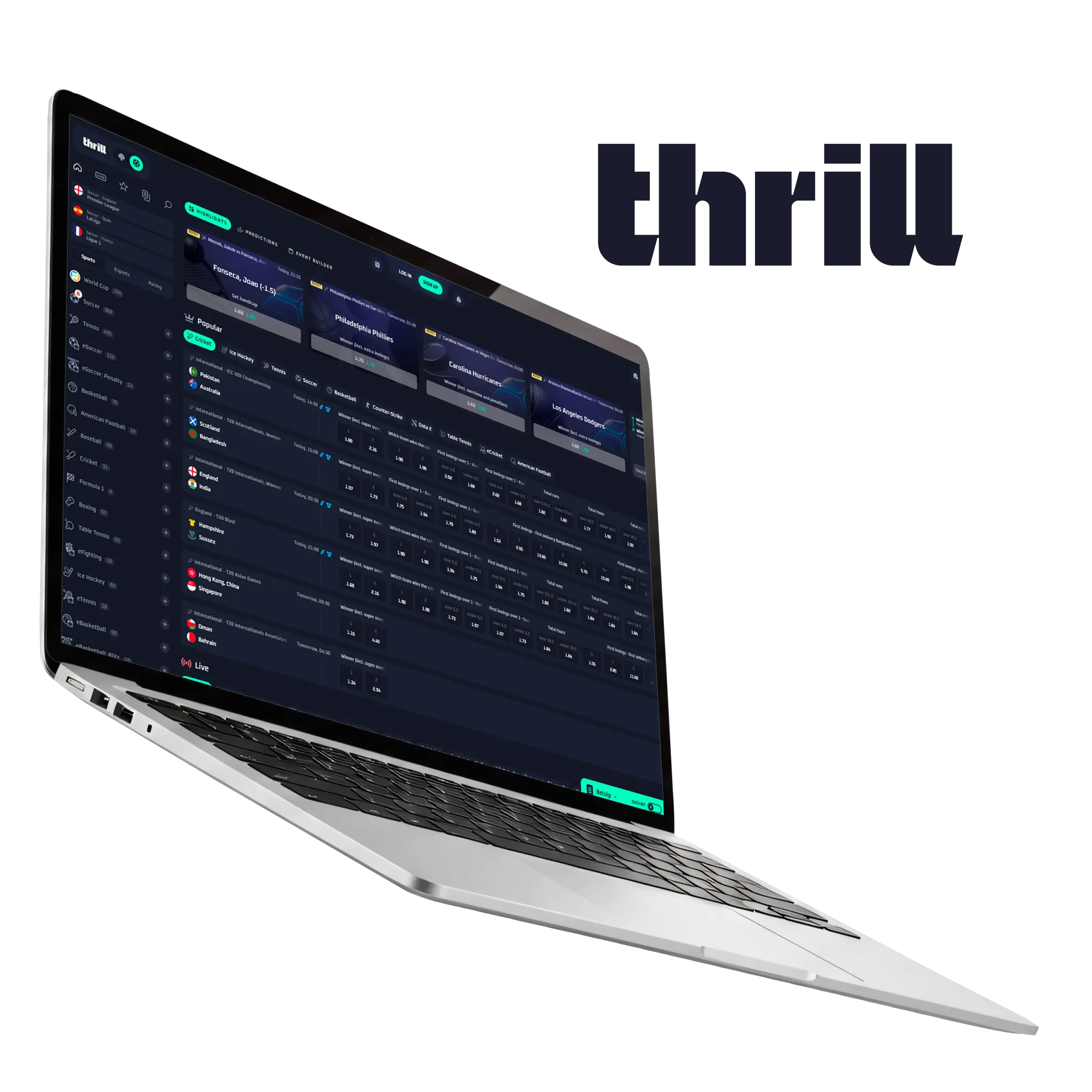 The fastest way to withdraw funds from Thrill.