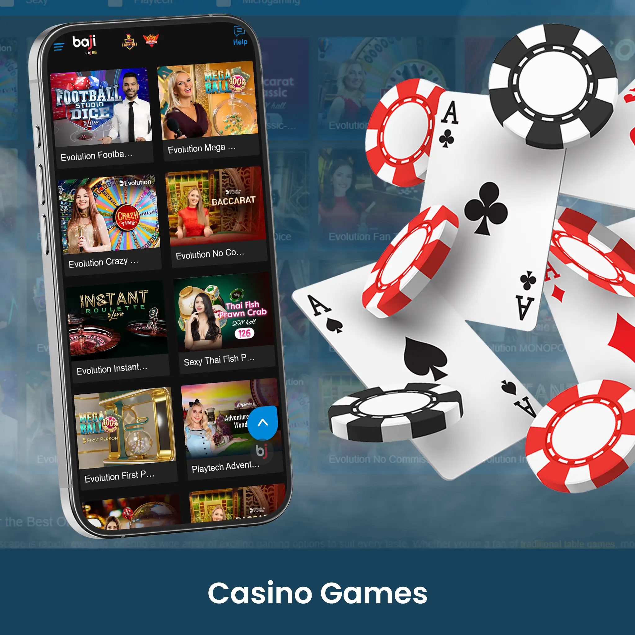 Casino Games on iOS.