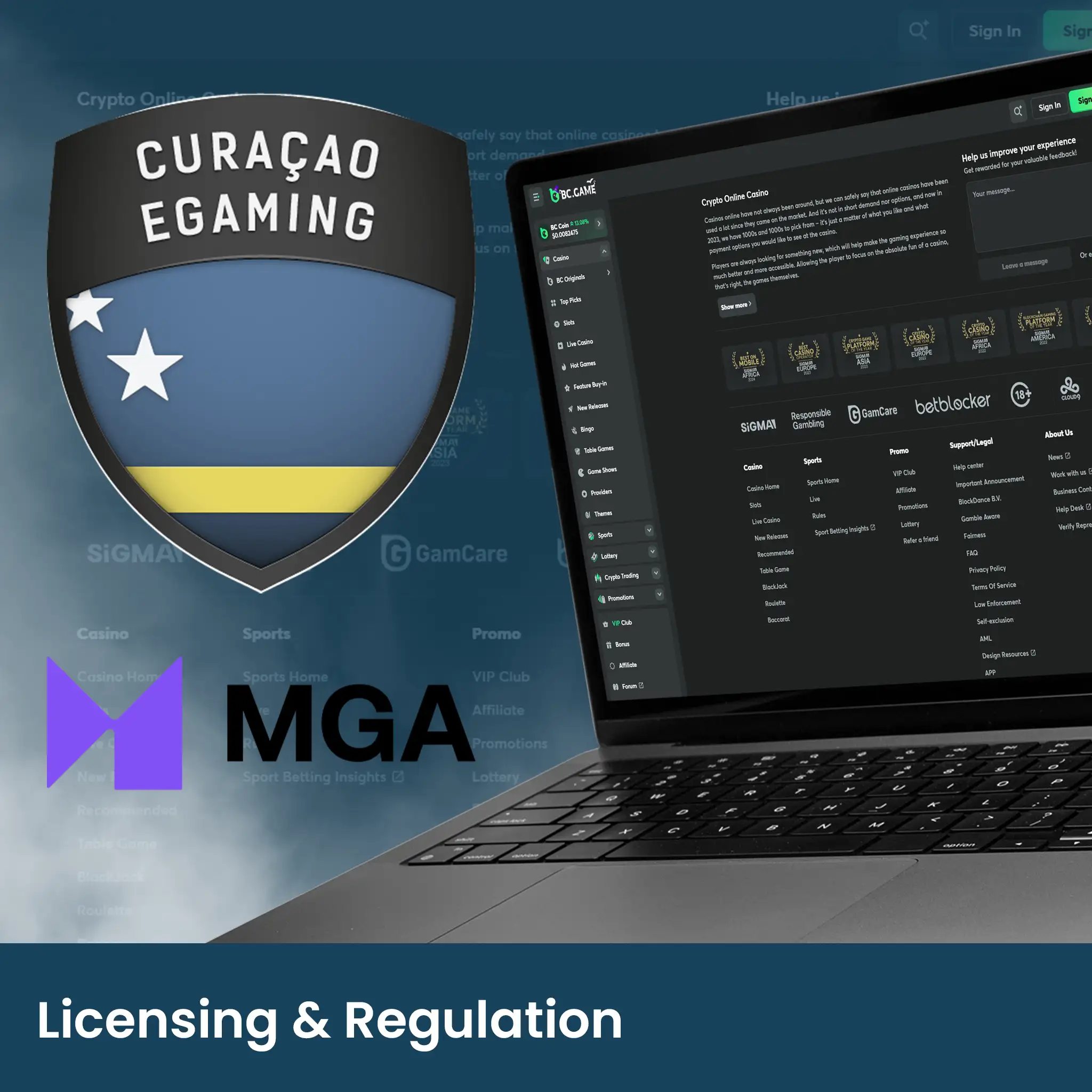 Licensing & Regulation.