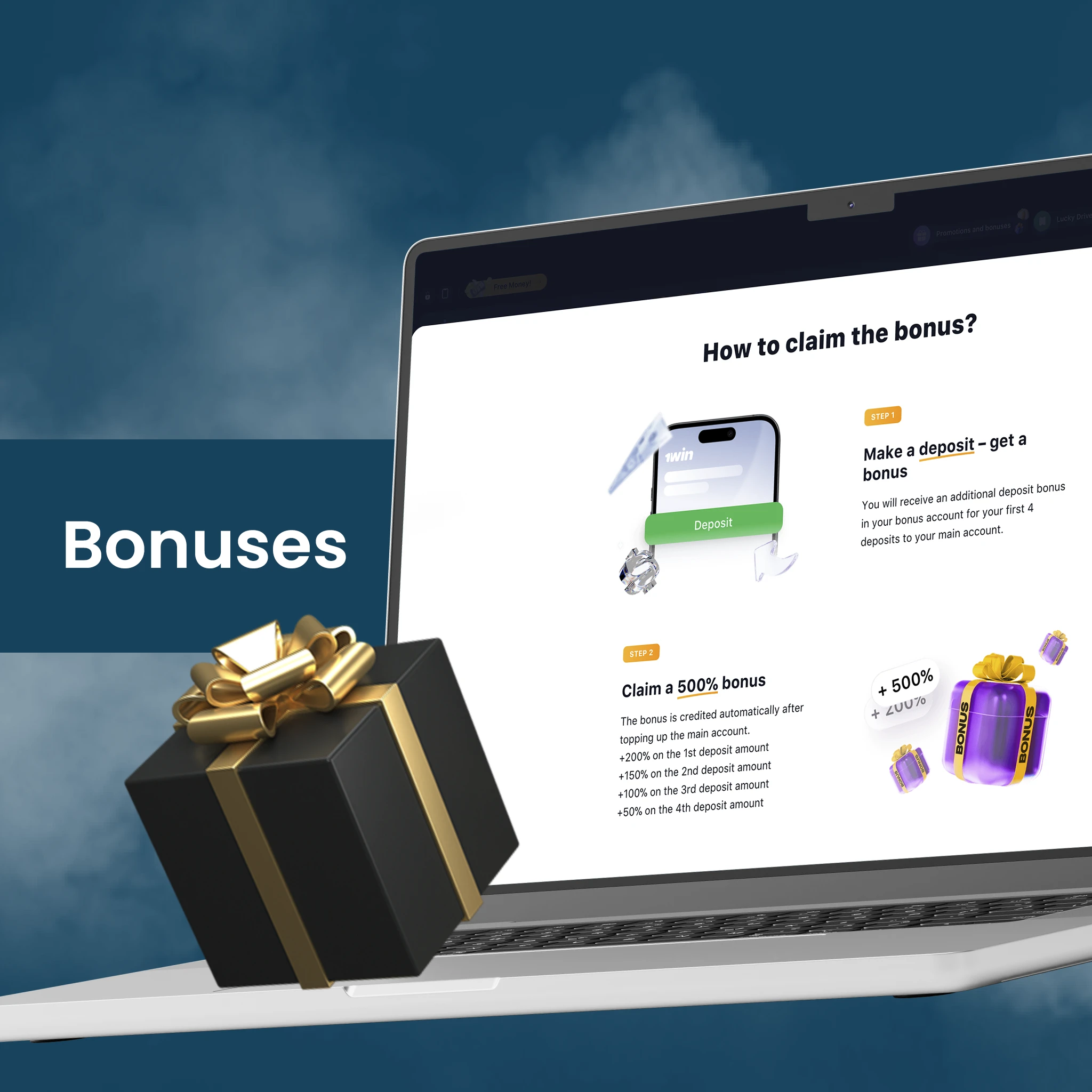 Bonuses and Promotions.