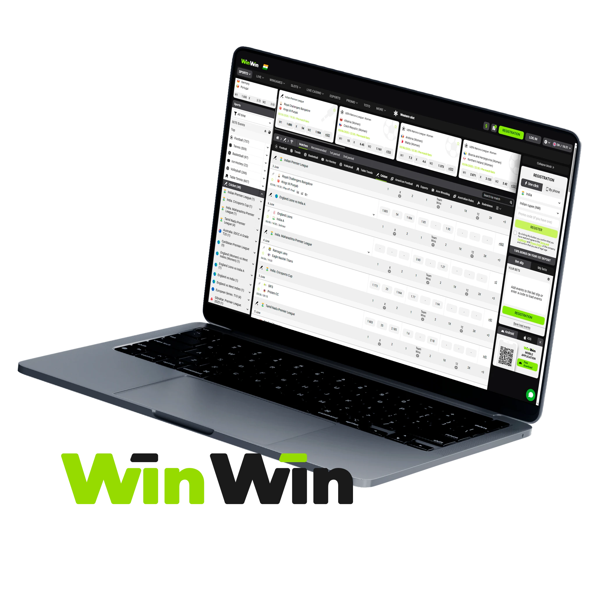 Online Cricket Betting Site - WinWin.
