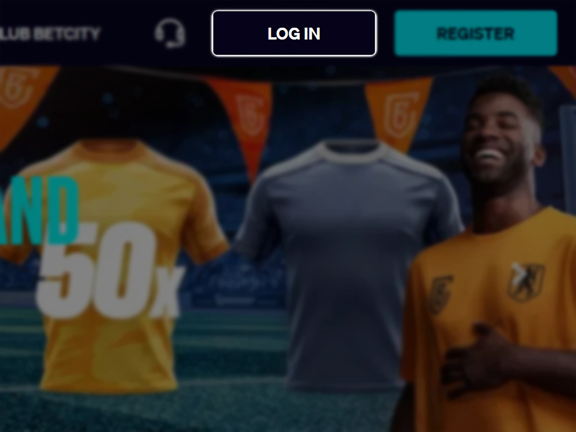 Once you have completed the registration process, log in to your Betcity account.