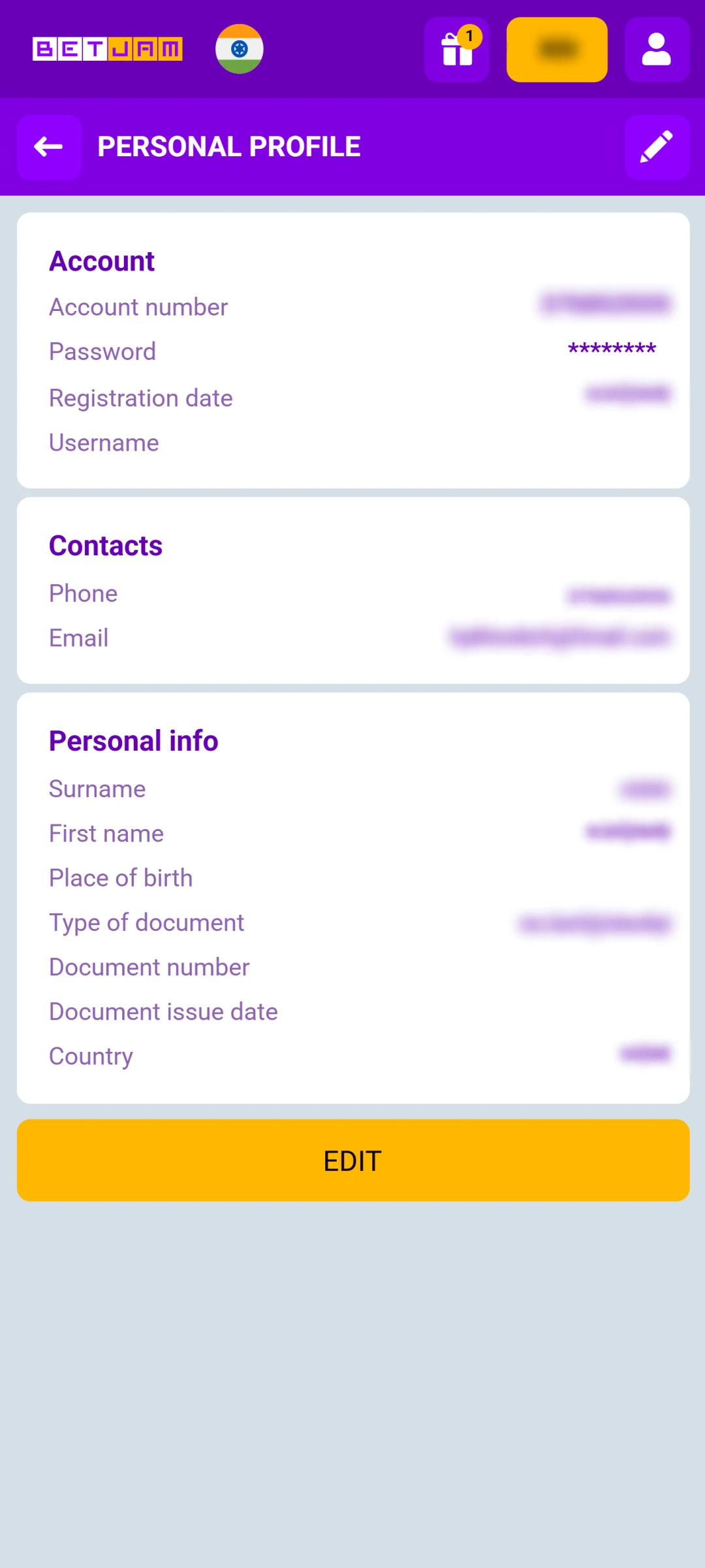 Verification asks for documents to confirm identity and address, which must be done before withdrawals.