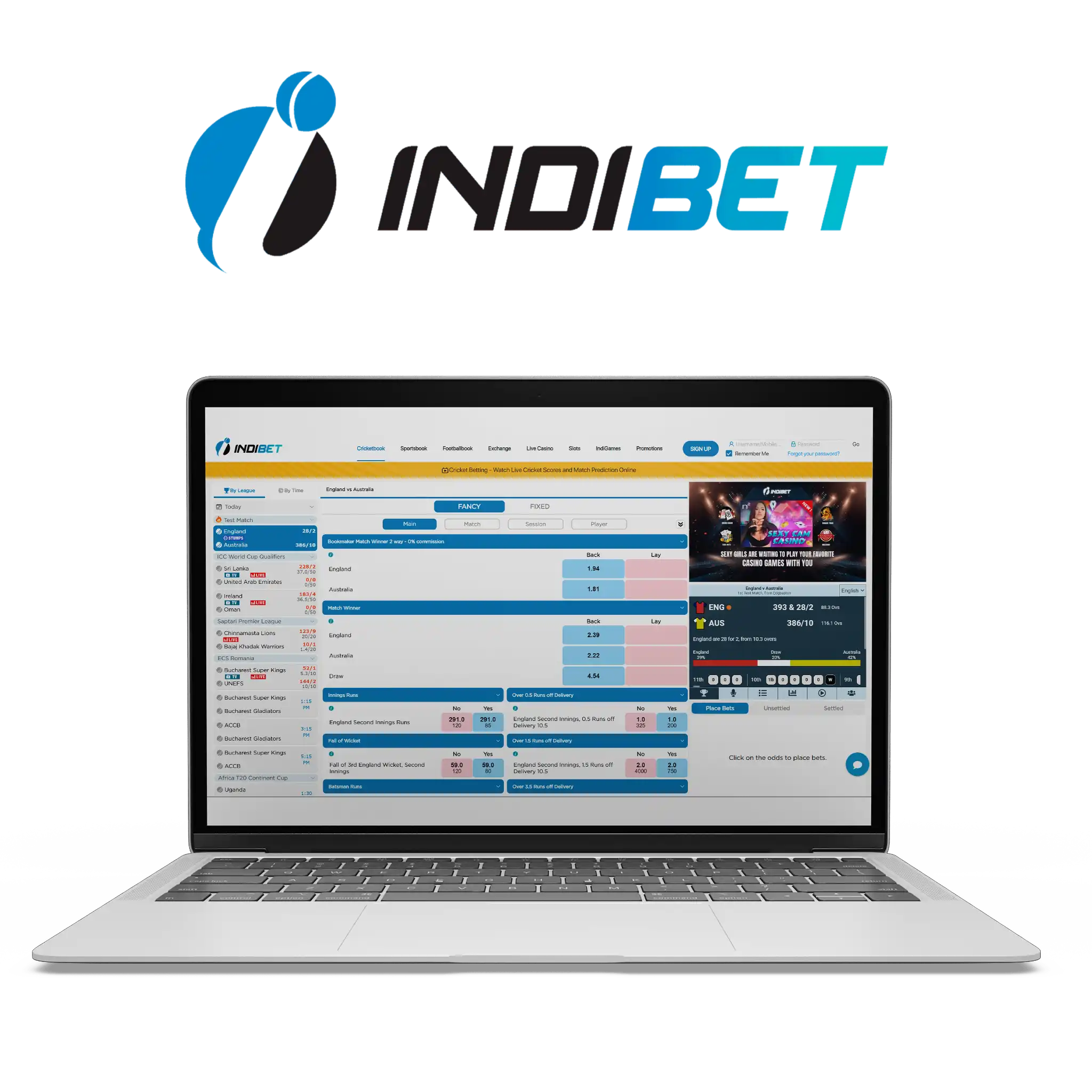 Join Indibet now to take your betting experience to new levels of excitement and success.