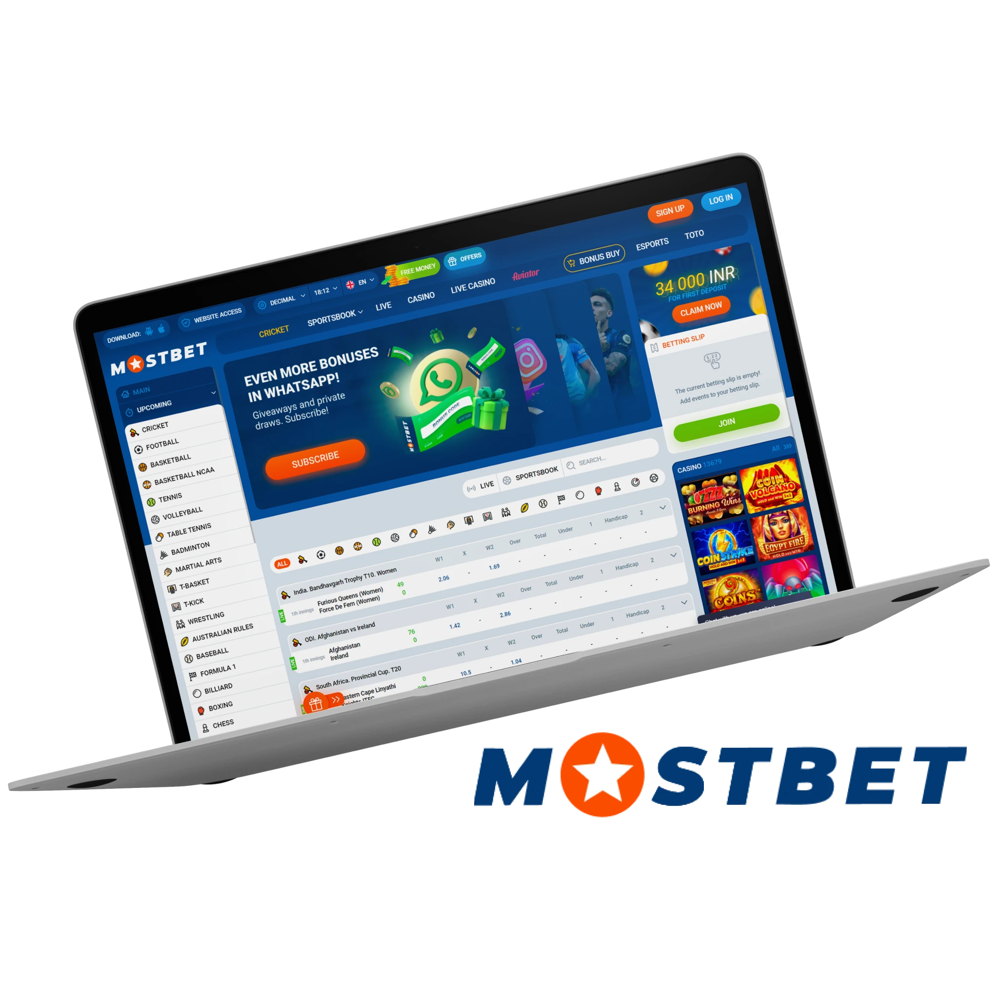  Mostbet offers a wide range of betting options for sports fans.