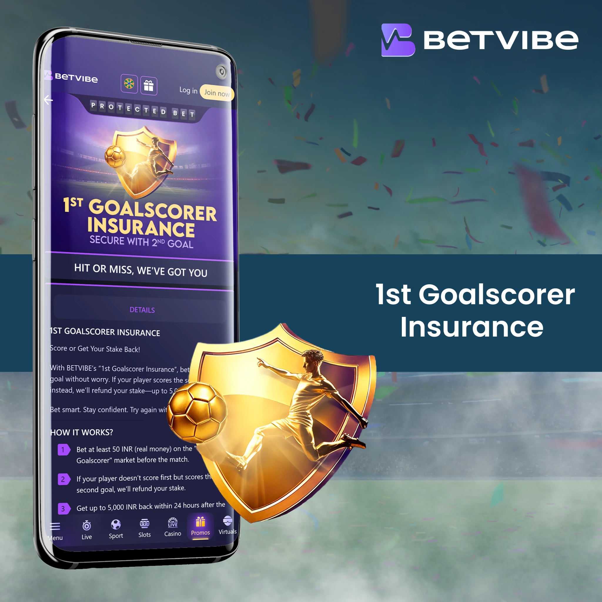 1st Goalscorer Insurance.