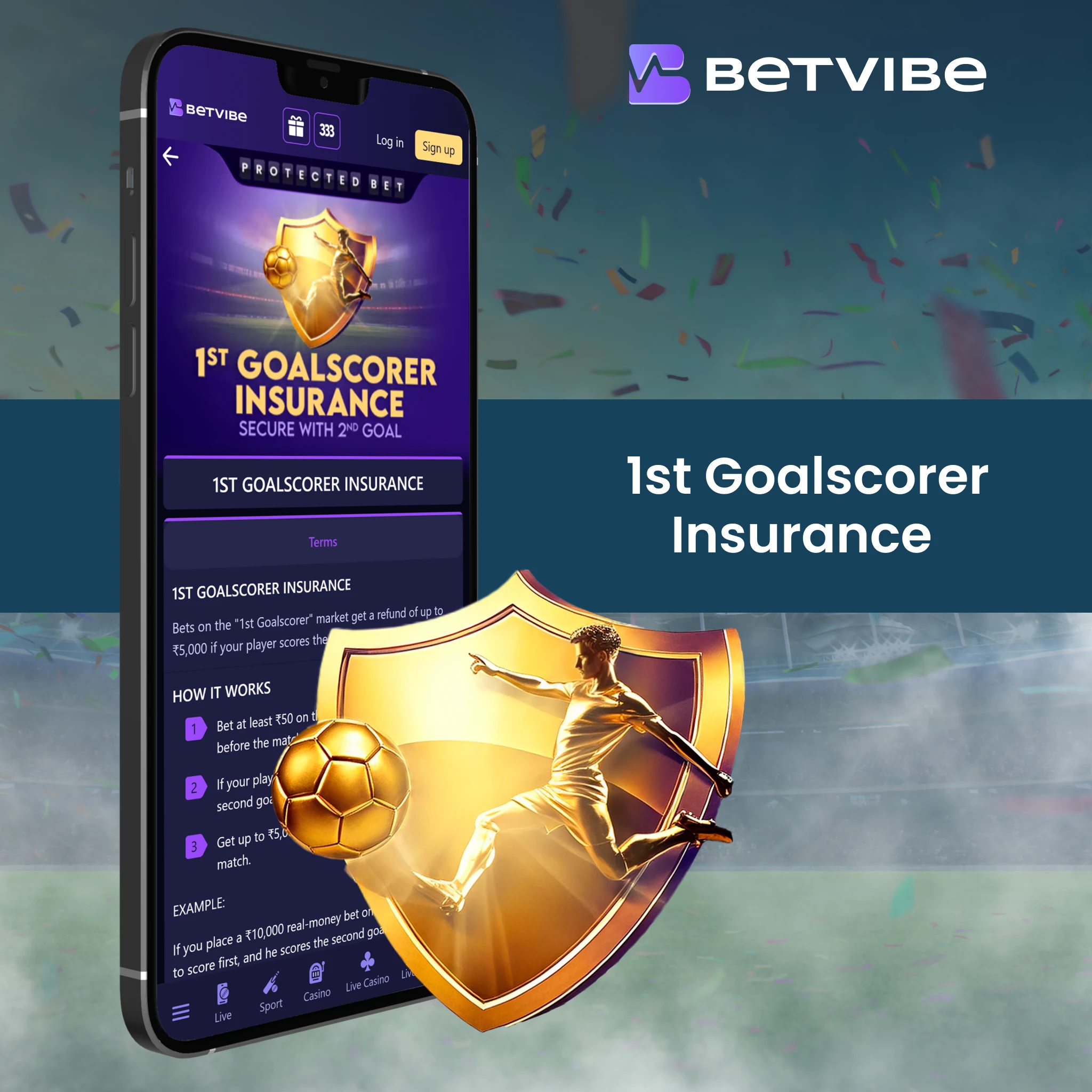 1st Goalscorer Insurance.