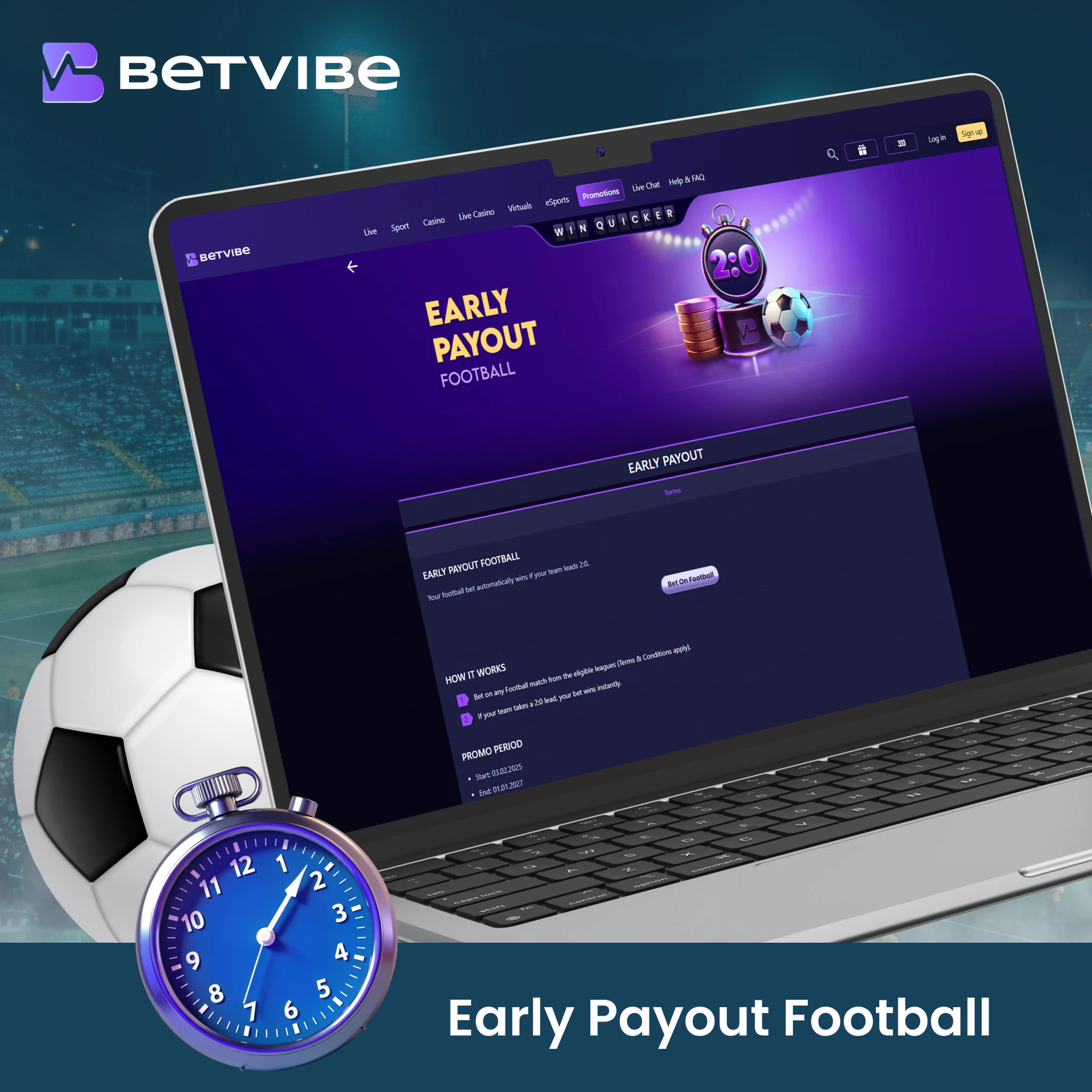 Early Payout Football.