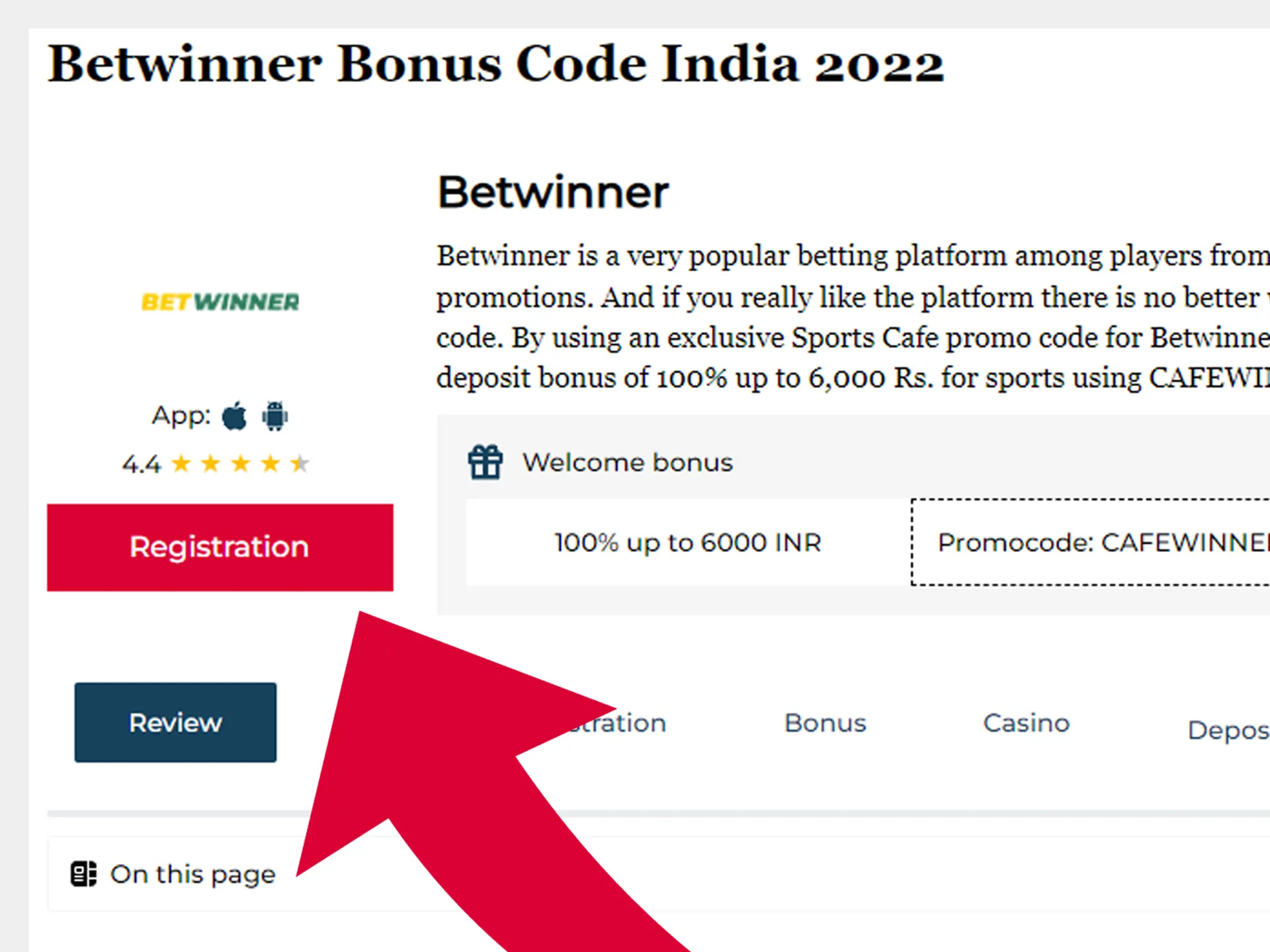 7 Days To Improving The Way You code promo betwinner