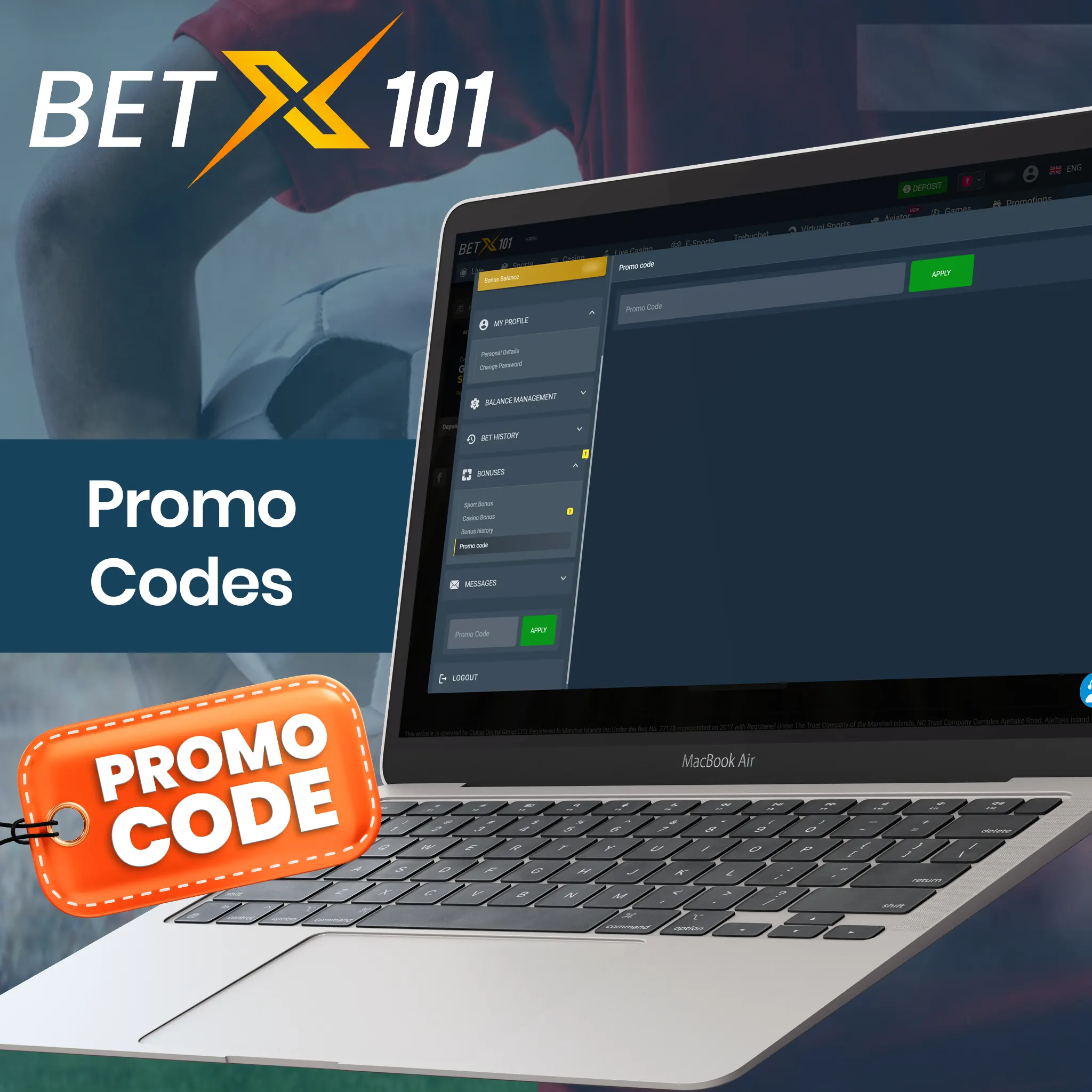 BetX101 Available Promo Codes.