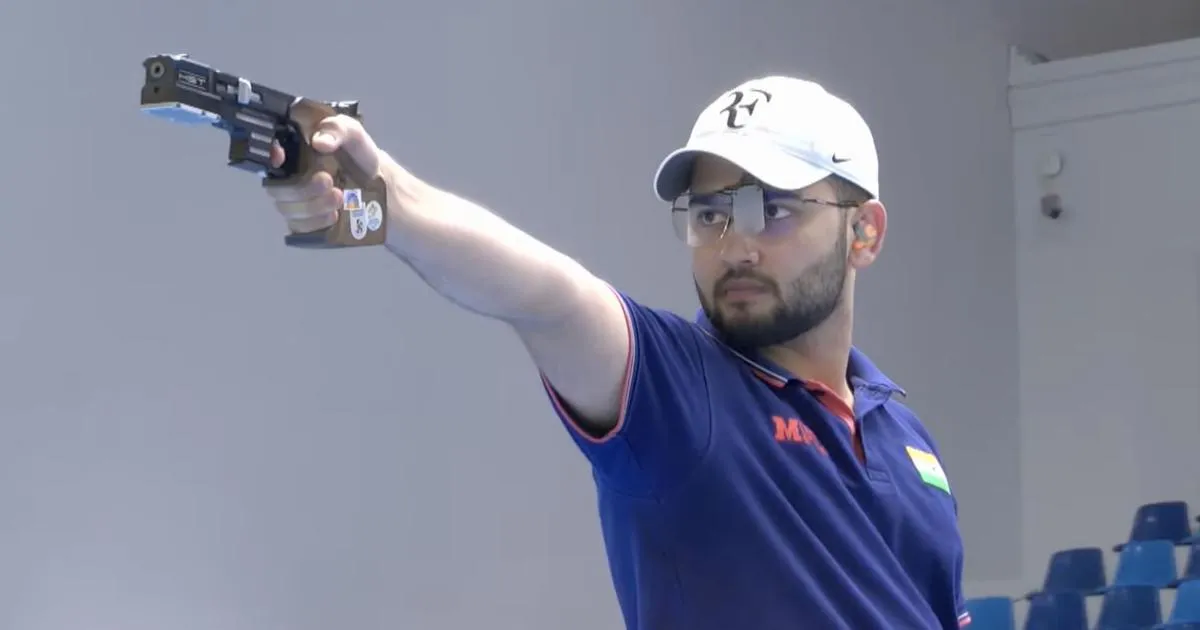 ISSF World Cup | Anish Bhanwala bags bronze in 25m rapid-fire pistol event, India goes top in medals tally