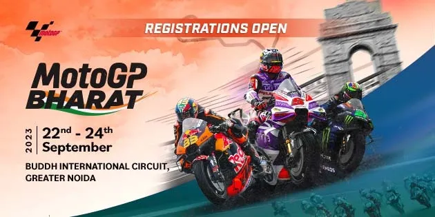 Registrations open for Bharat MotoGP, tickets to be available on Bookmyshow