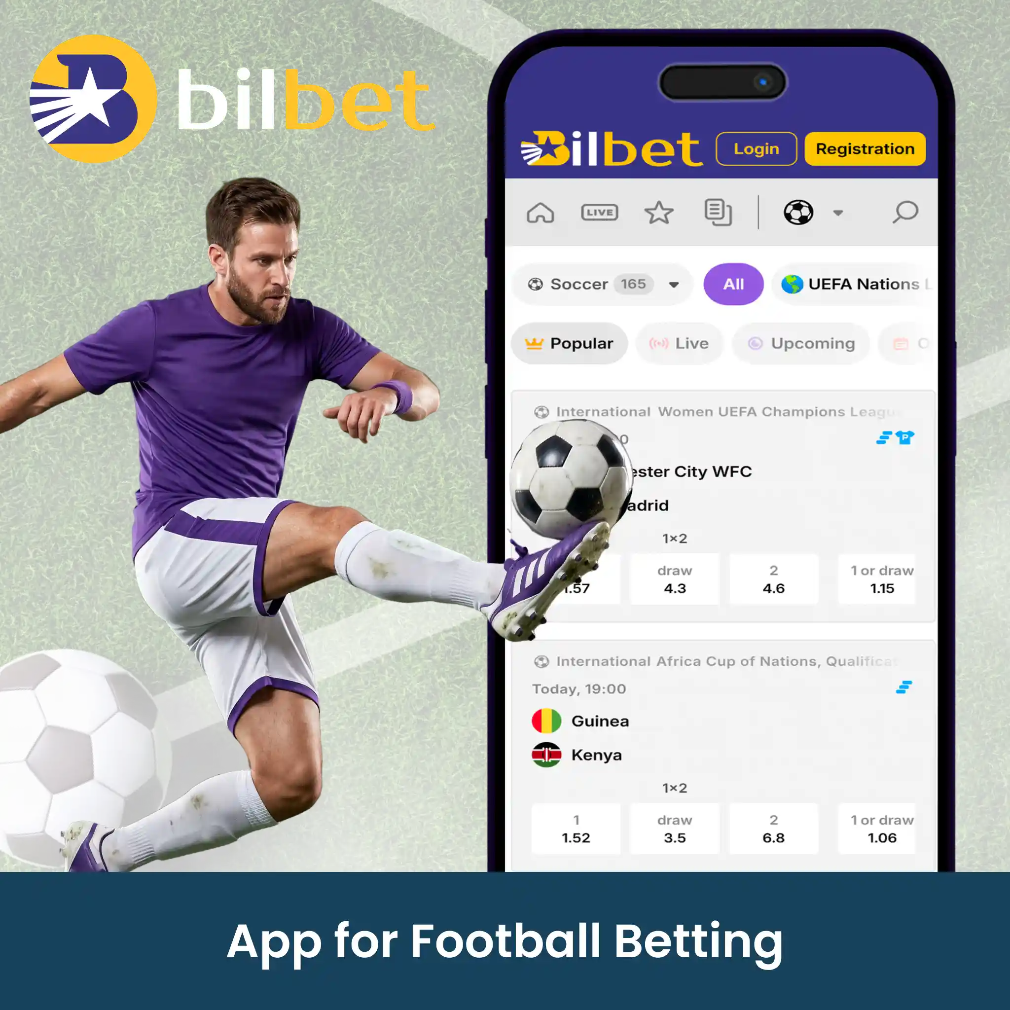 Best Football Betting Apps in India - Bilbet App.