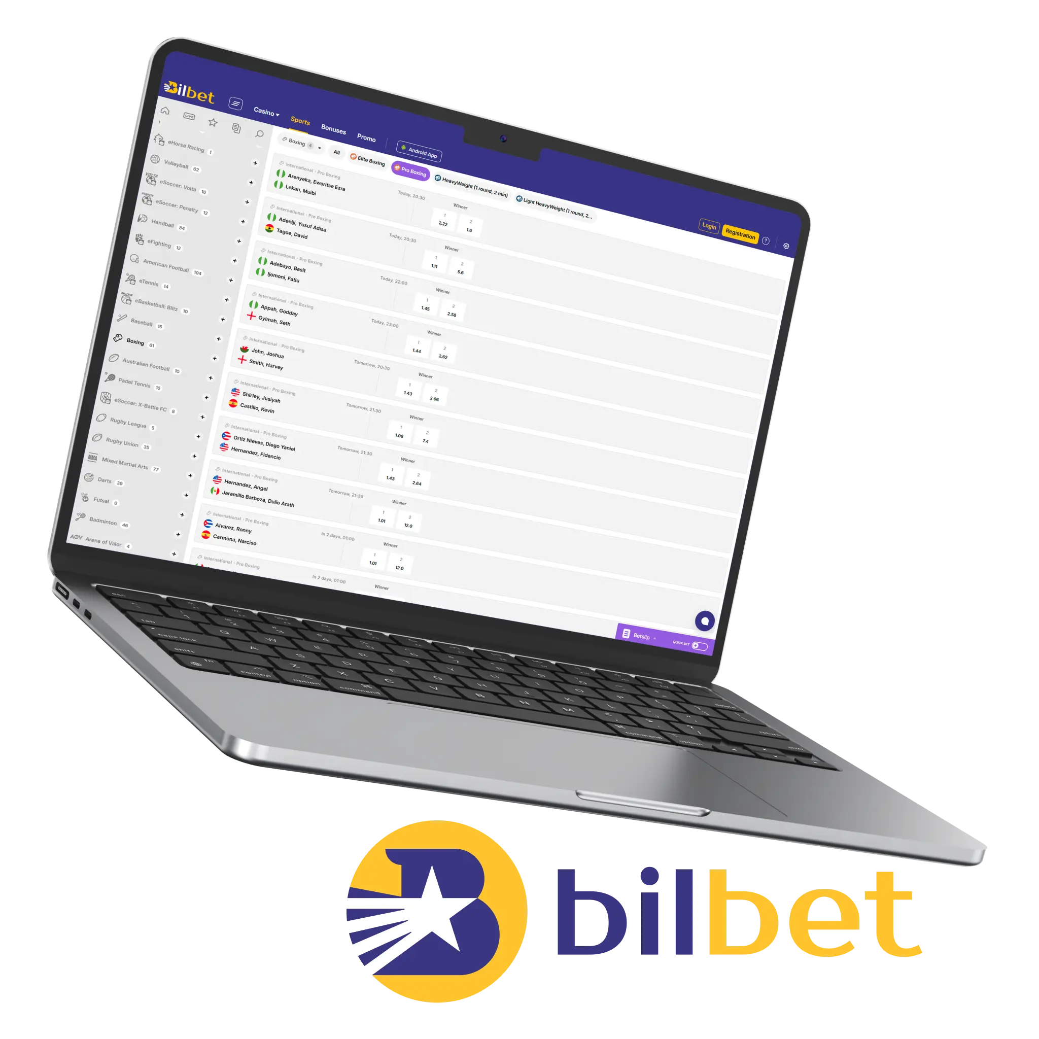 Boxing Betting Site - Bilbet.