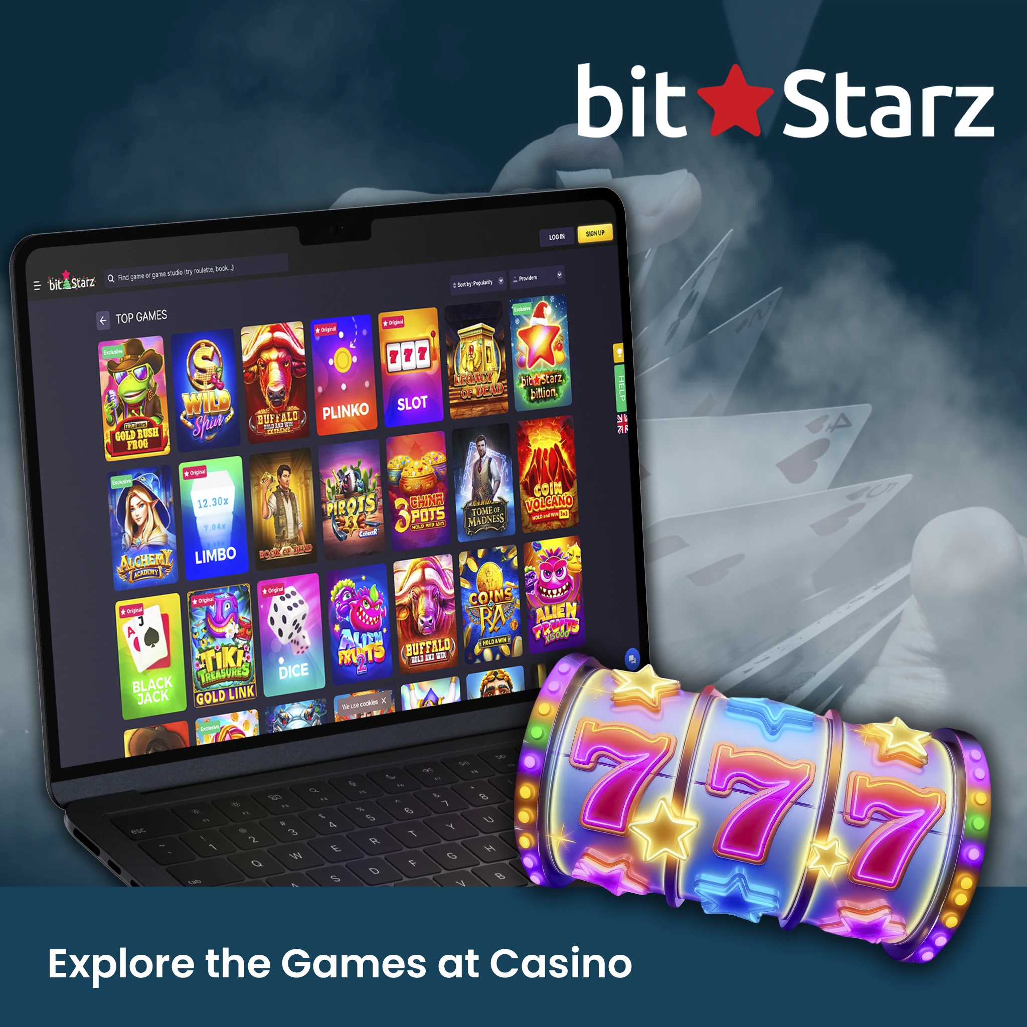 Explore the Games at Bitstarz Casino.