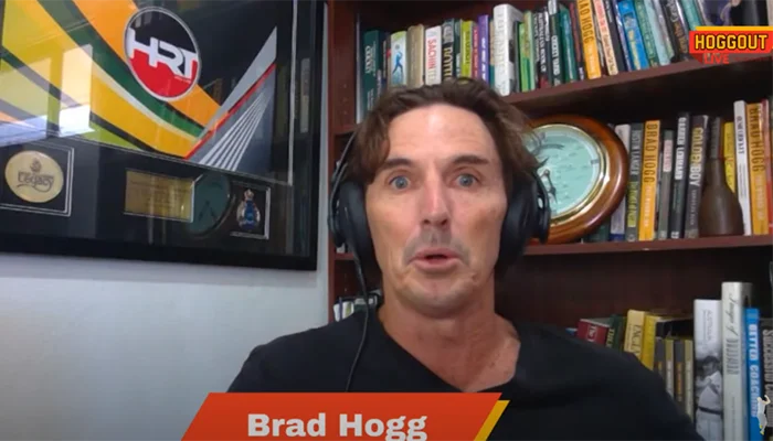 Brad Hogg in his recent video regarding the MI vs RCB clash at IPL 2024.