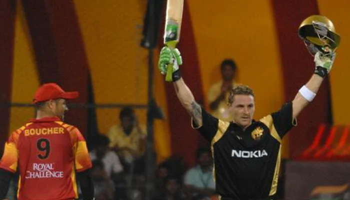 Brendon McCullum registered the century in the first match of the IPL 2008.