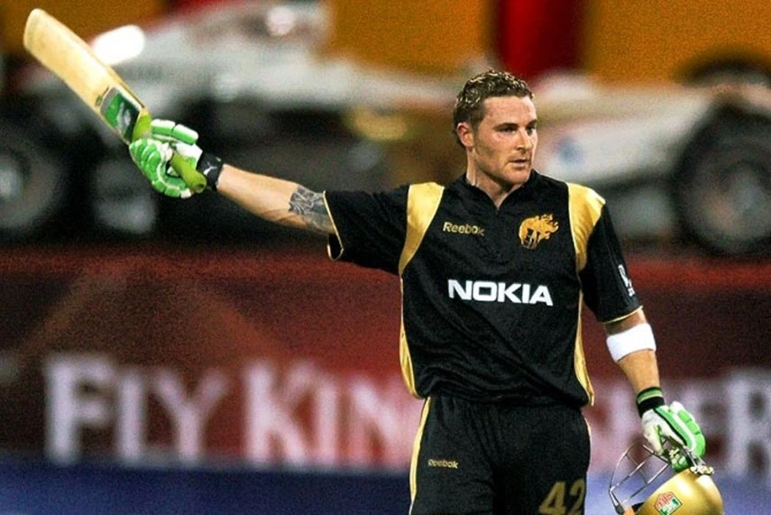 Brendon McCullum scored 158* runs against RCB in the first match of IPL.