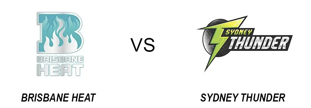 Brisbane Heat vs Sydney Thunder Match Prediction.