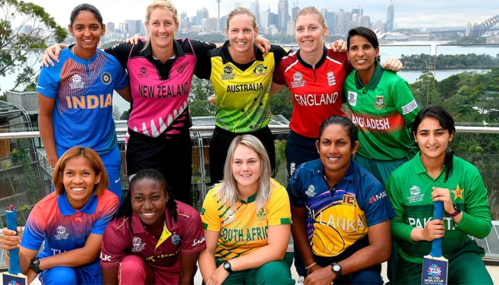 Captains photoshoot during the ICC Women’s T20 World Cup 2020.