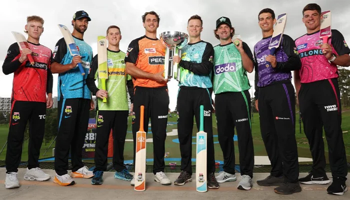 Captain’s photoshoot in the Big Bash League.