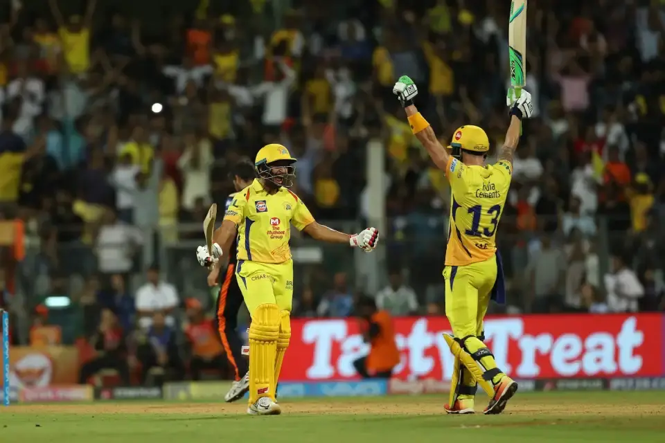Chennai Super Kings defeated the Sunrisers Hyderabad by 2 wickets.