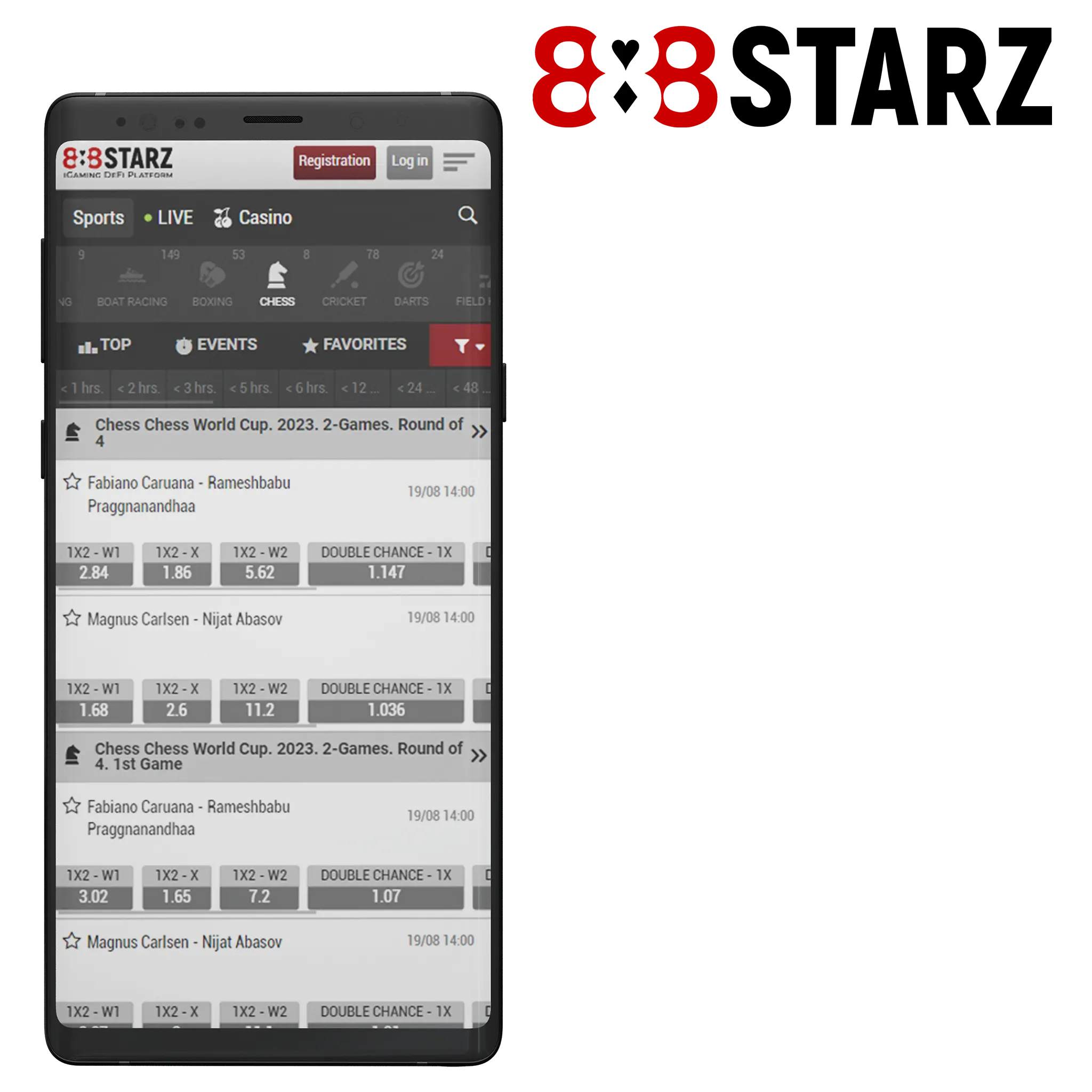 Discover the excitement of online chess betting through the 888starz mobile app.