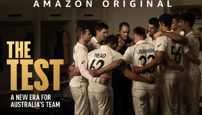 Cover Page of the Web-Series, The Test: A New Era for Australia’s Team.