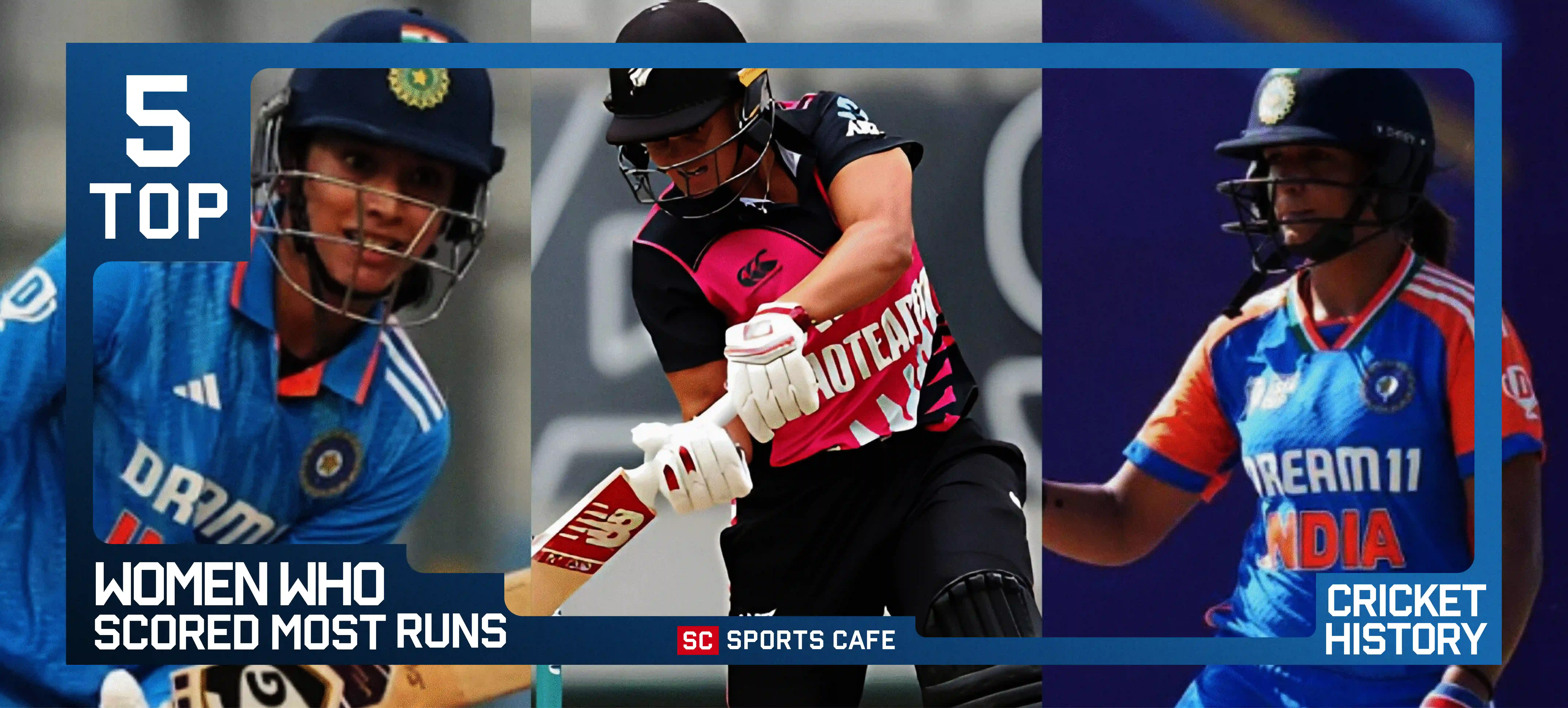 Women Who Scored the Most Runs in Cricket