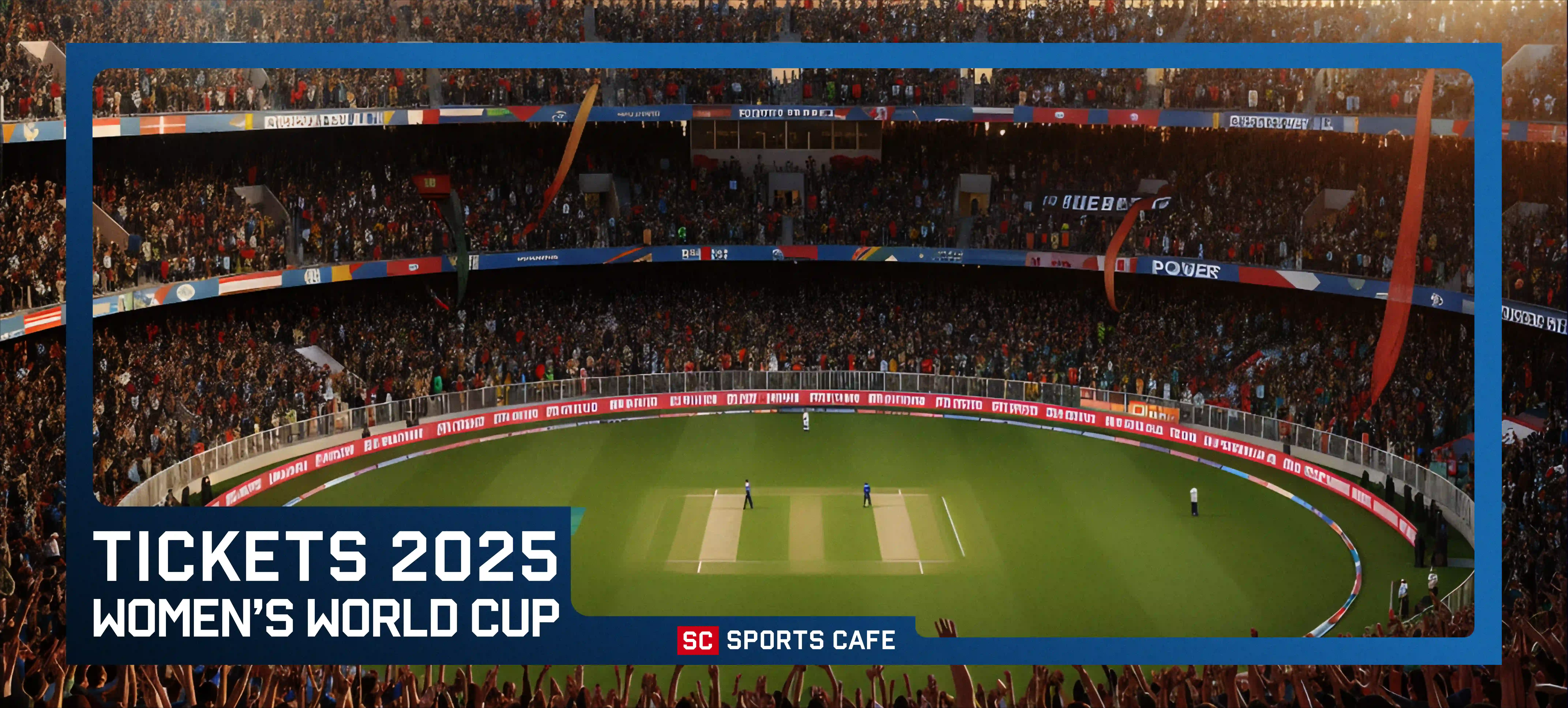 Women’s Cricket World Cup Tickets 2025