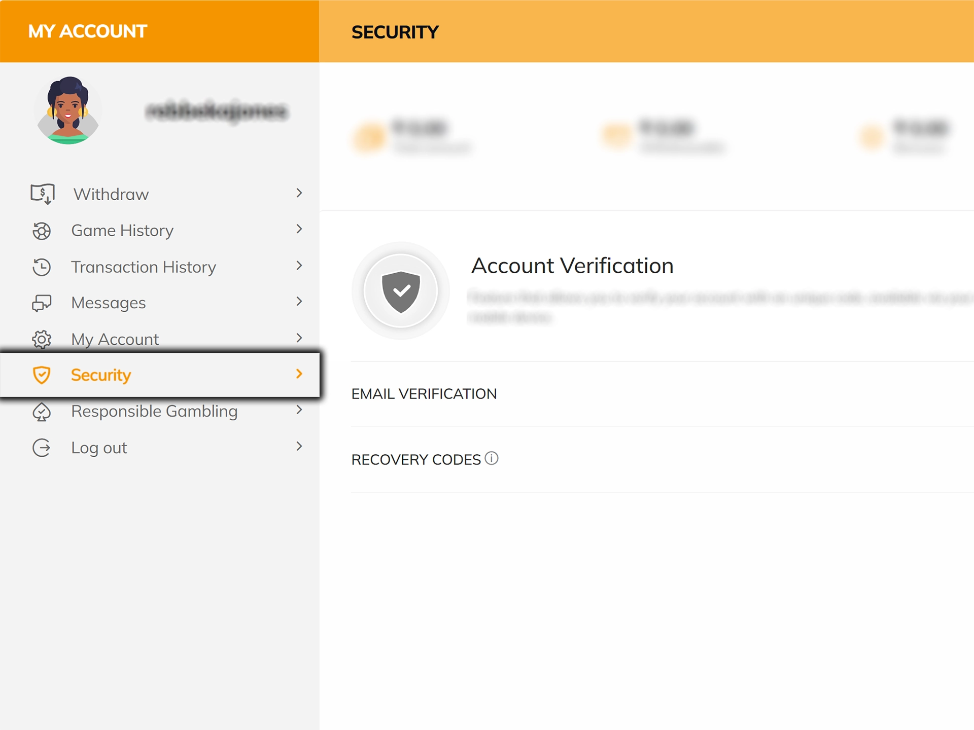 Verify your Cricbaba account by providing proof of your identity.