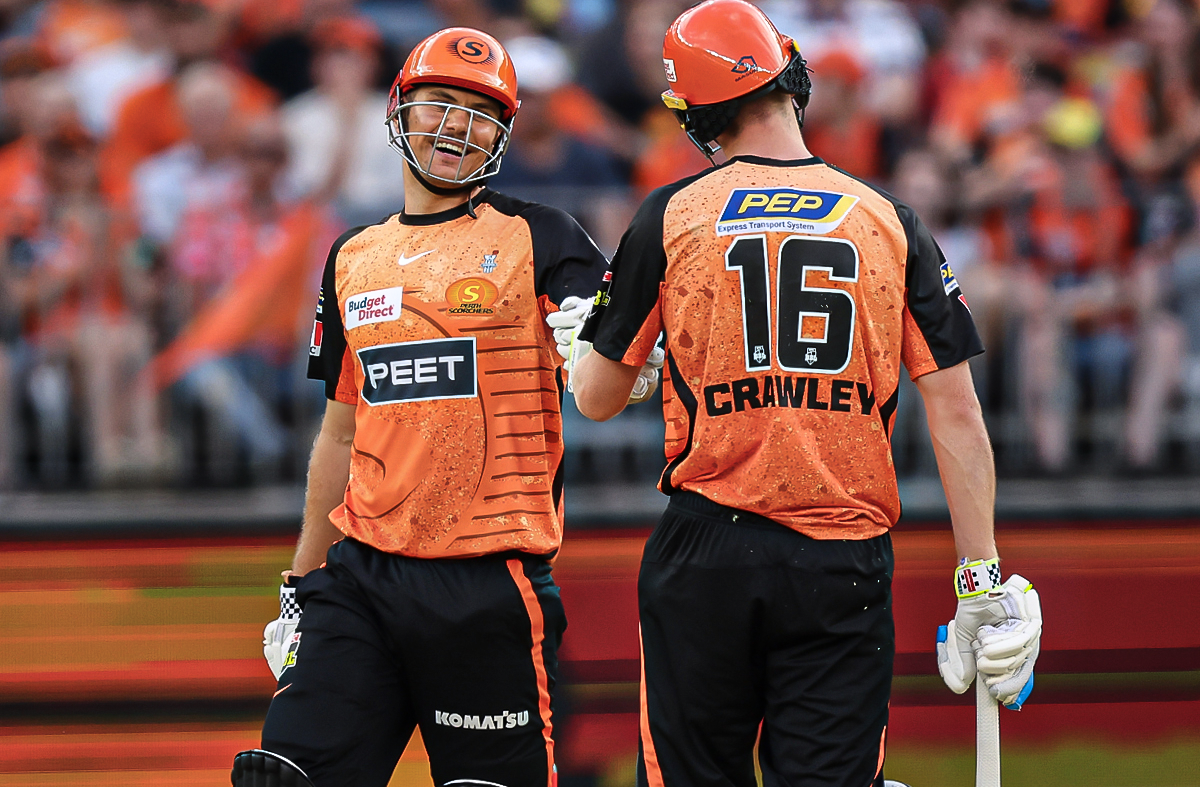 BBL 2023 | Behrendorff’s four-for coupled with Hardie and Crawley fifties help Scorchers steamroll Hurricanes