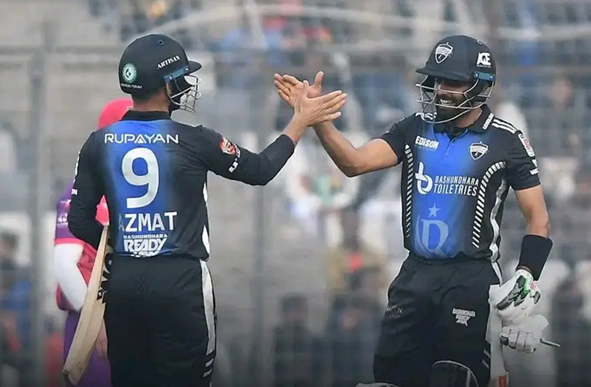 ‌BPL 2024 | Babar Azam and Azmatullah Omarzai rescue Riders to an emphatic triumph in Dhaka.