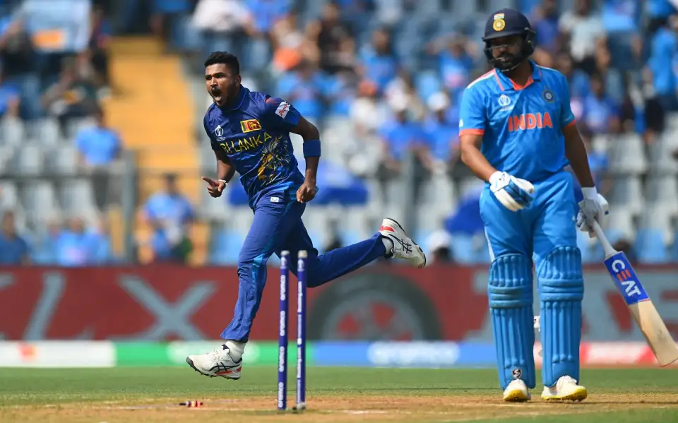 IND vs SL | Twitter reacts as unprecedented second ball cutter bamboozles Rohit Sharma