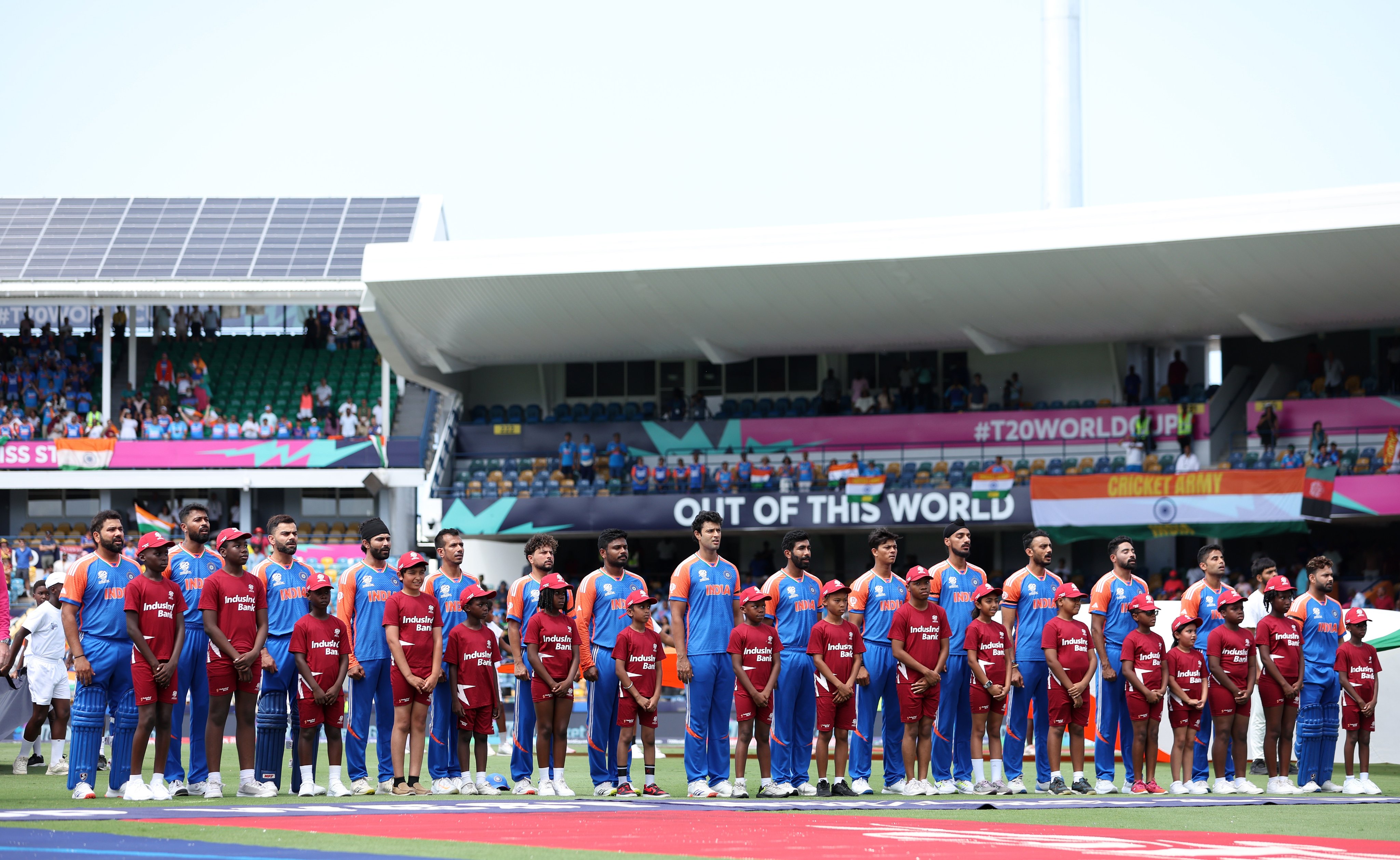 IND vs AFG | India wear black armbands in honour of David Johnson's tragic passing