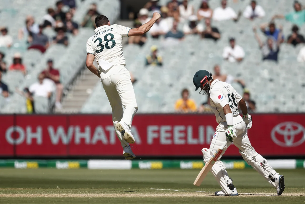 AUS vs PAK | Twitter in awe as Hazlewood hammers away at Babar's weakness to do him over with another jaffa