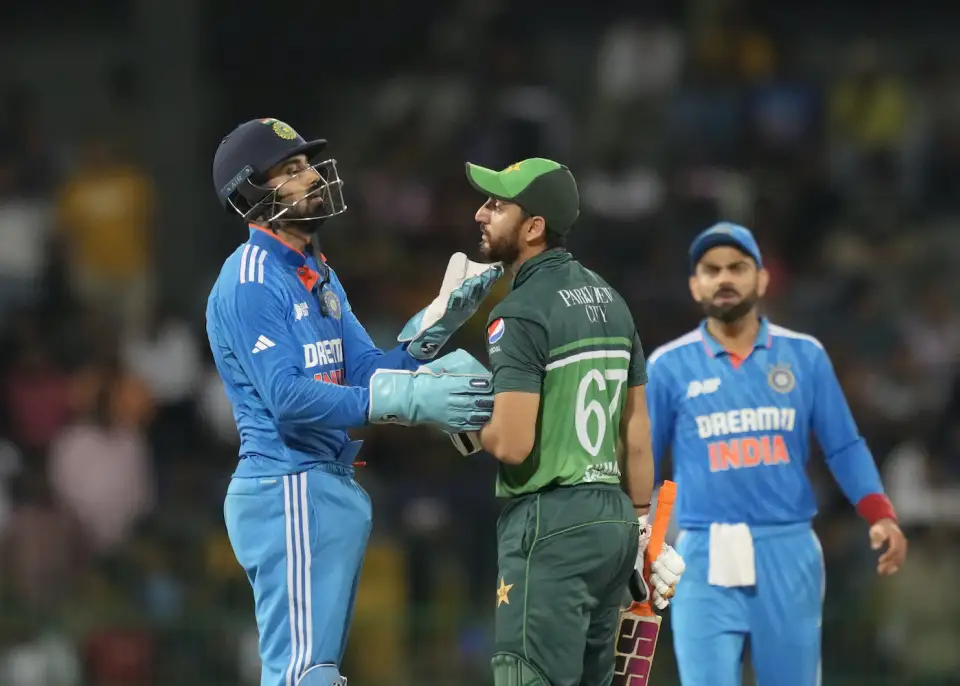 IND vs PAK | Twitter reacts as Salman Agha left with a bleeding face after brutal incident