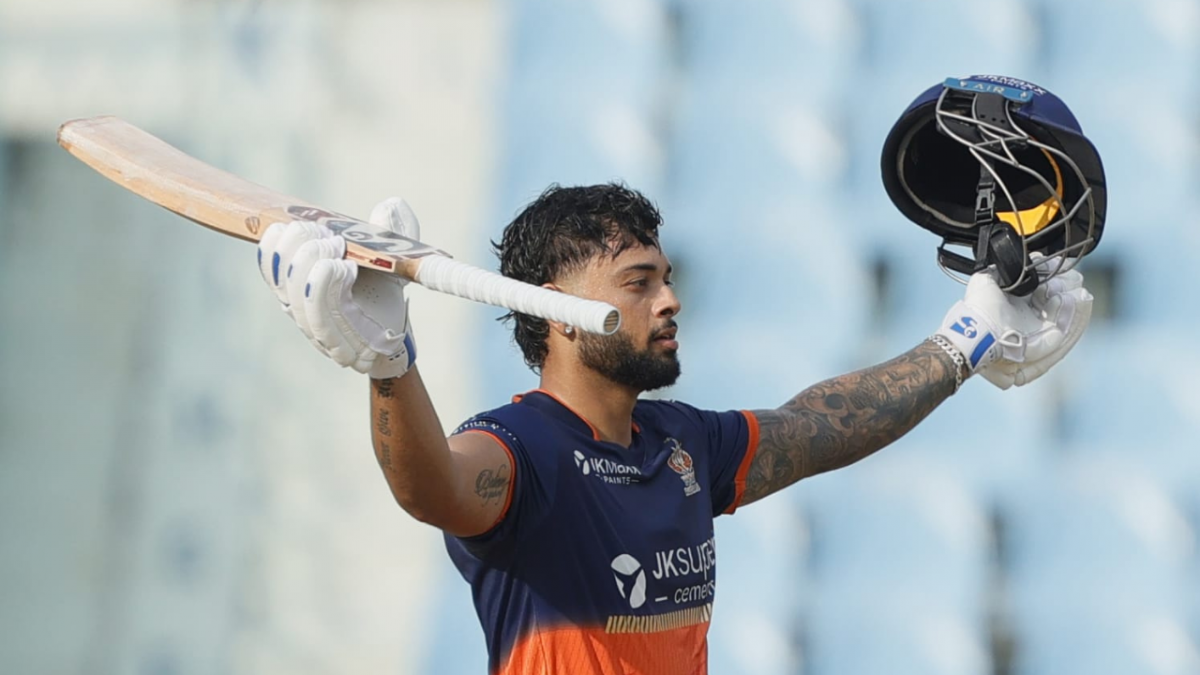 Karan Sharma led from the front to help Kashi Rudras defeat Meerut Mavericks in the UPT20 final and lift the trophy for the second time at BRSABV Ekana Stadium in Lucknow