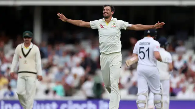 Ashes 2023 | Twitter in splits as English crowd gets behind Starc's mock appeal after hitting 'bullseye'