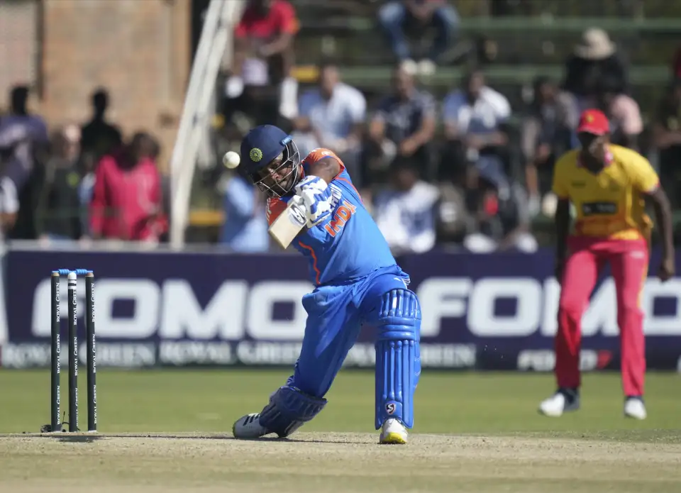 ZIM vs IND | Samson's mature half-century and Mukesh's heroics seal dominant 4-1 series win for India