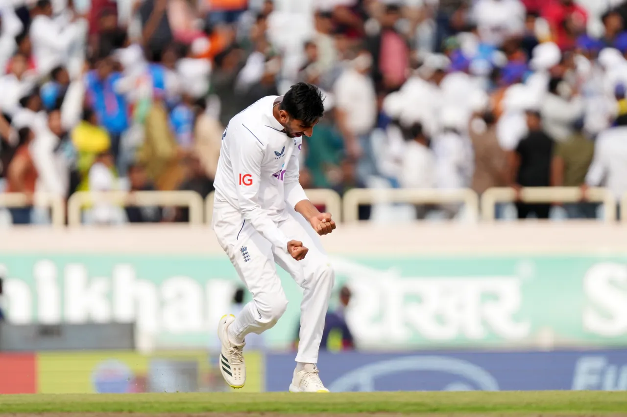 IND vs ENG | Shoaib Bashir seizes Day 2 with 32-over spell on crumbling pitch to leave India reeling