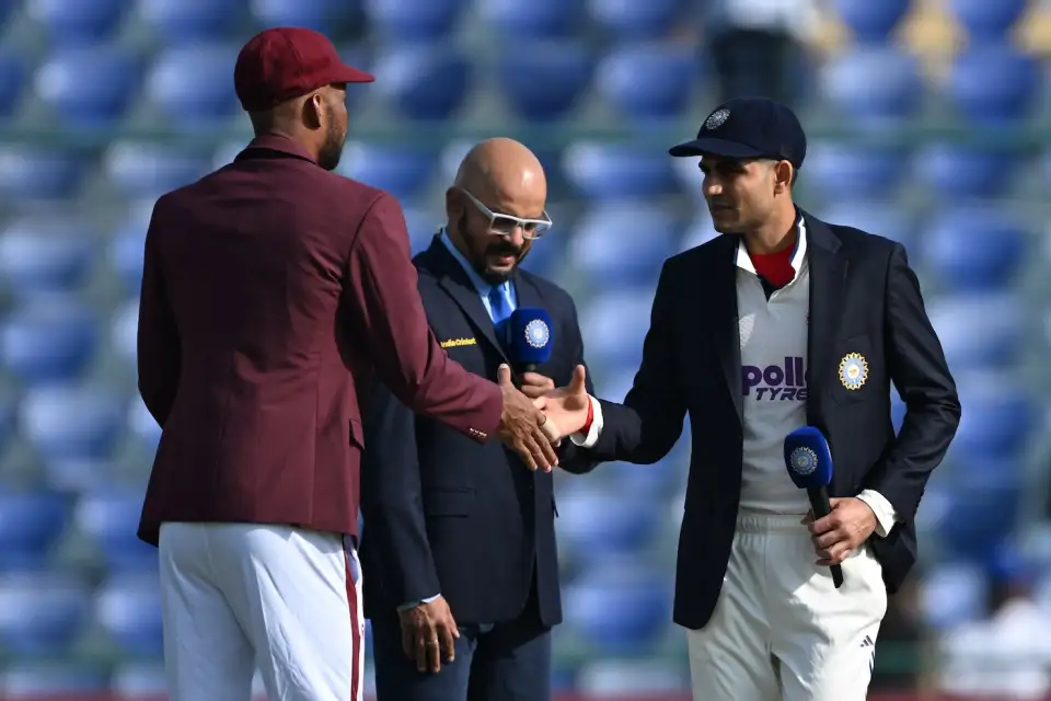 IND vs WI | Twitter in splits as teammates take mickey out of Gill after he wins first toss as captain