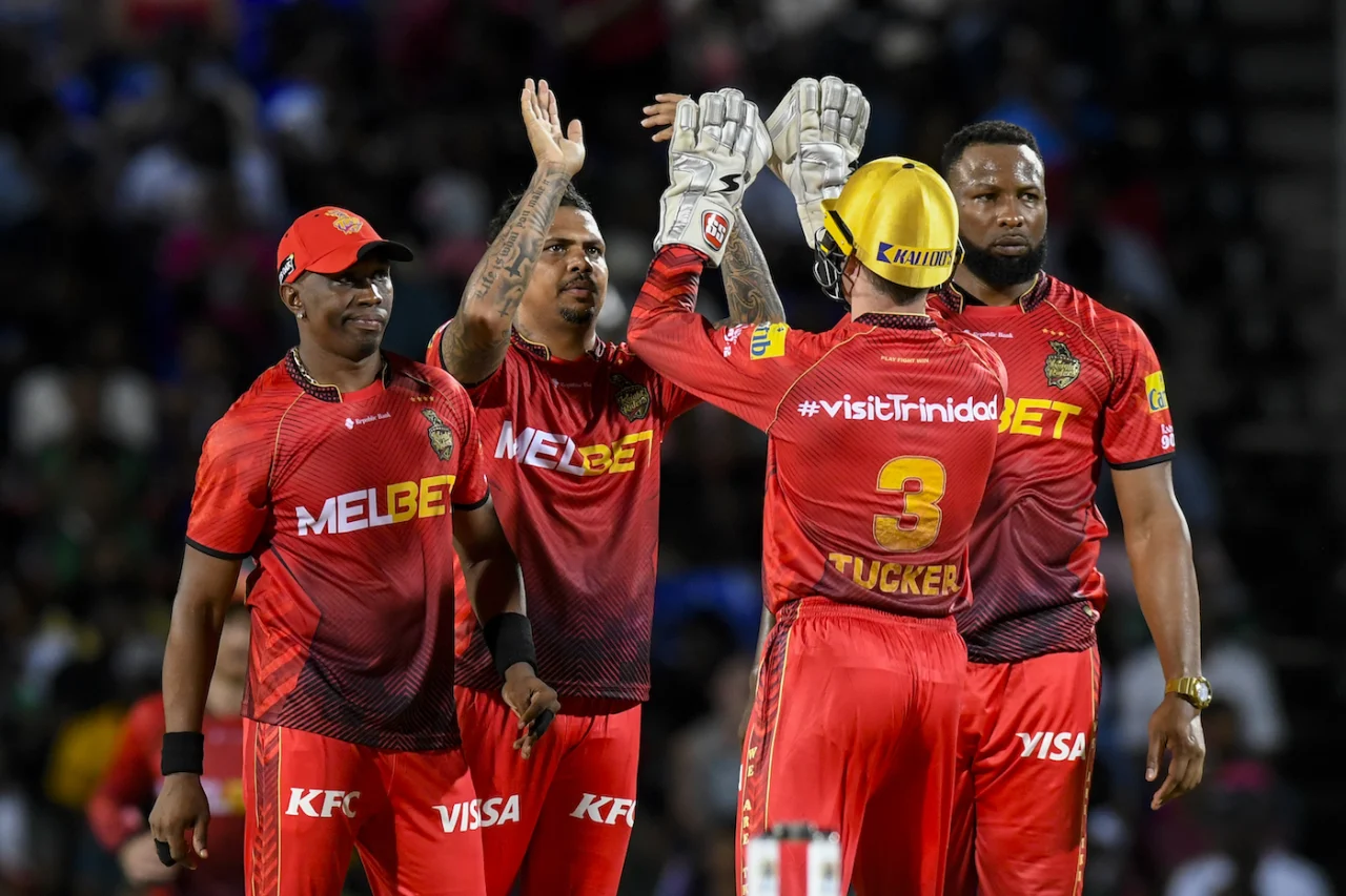 CPL 2023 | Twitter reacts to Narine entering record books by receiving first ever red card in cricket history 